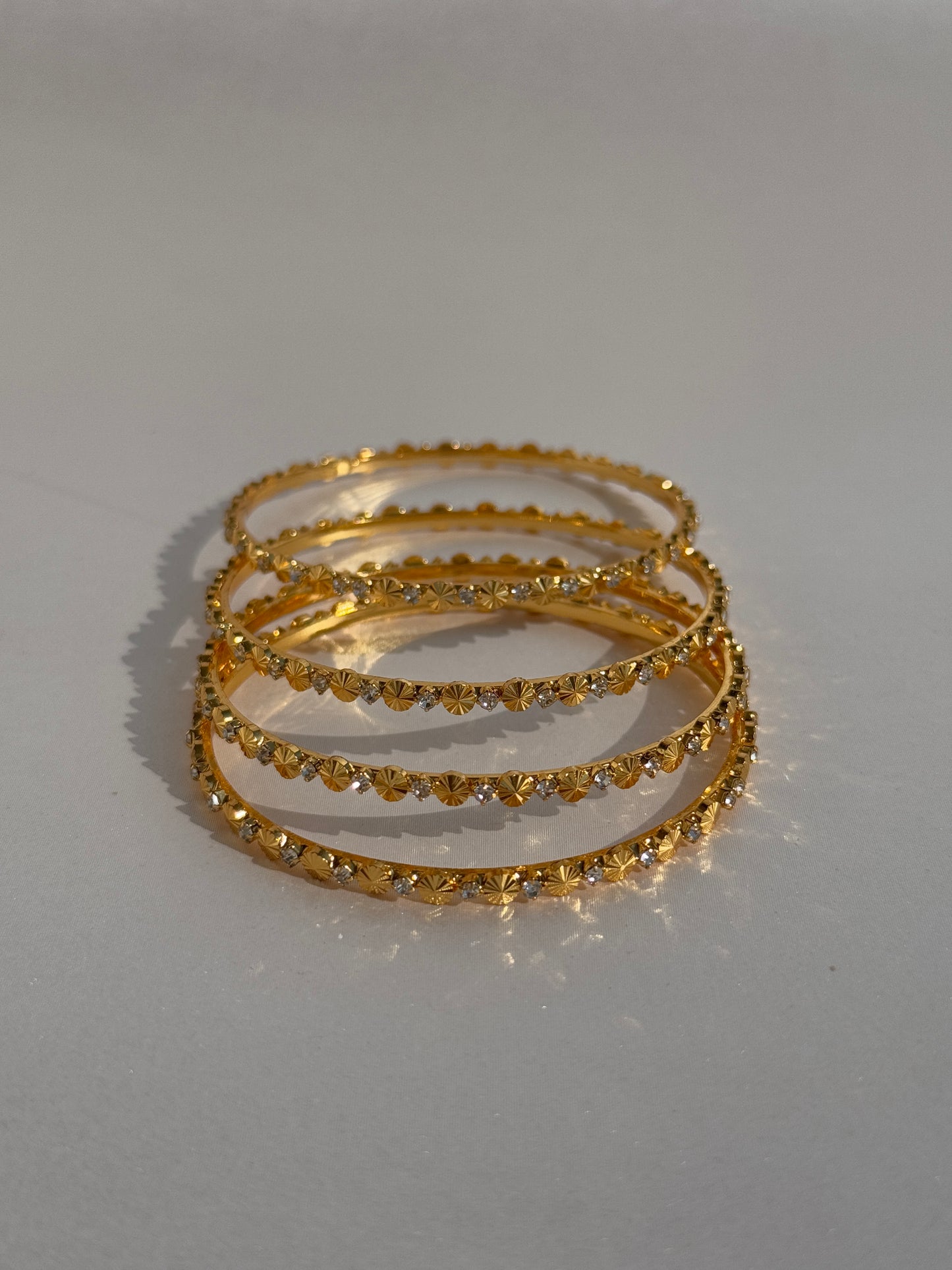 MICRO GOLD PLATED ANTI TARNISH BANGLES