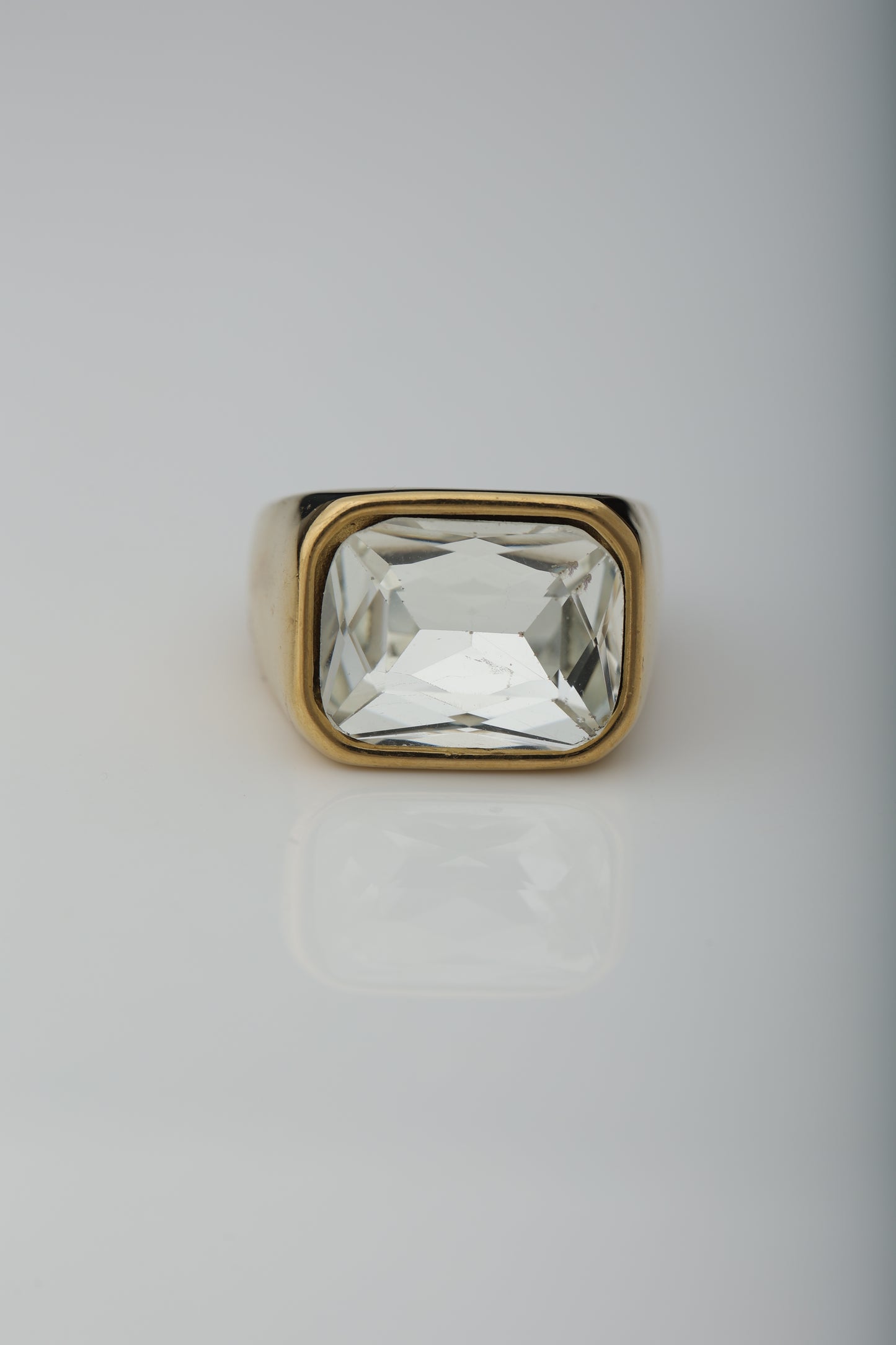MEN'S 18k GOLD PLATED RING