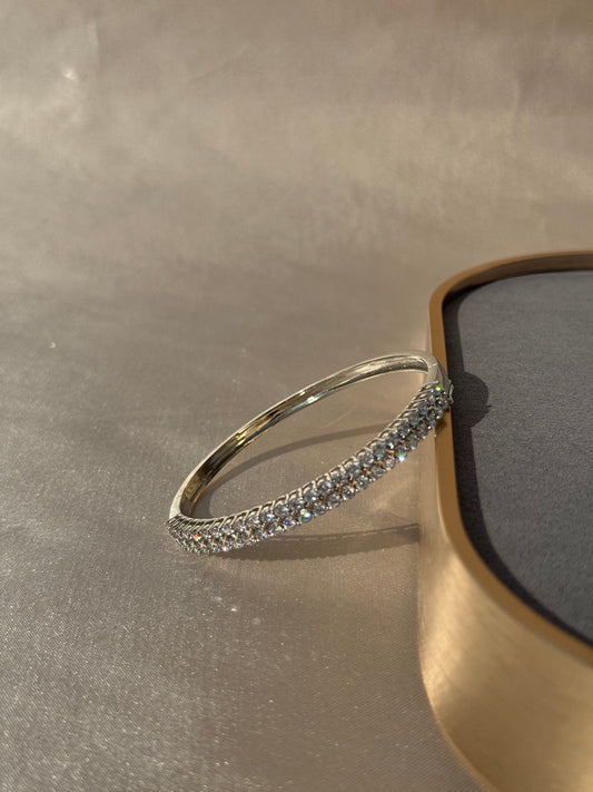 CZ STERLING SILVER BRACELET