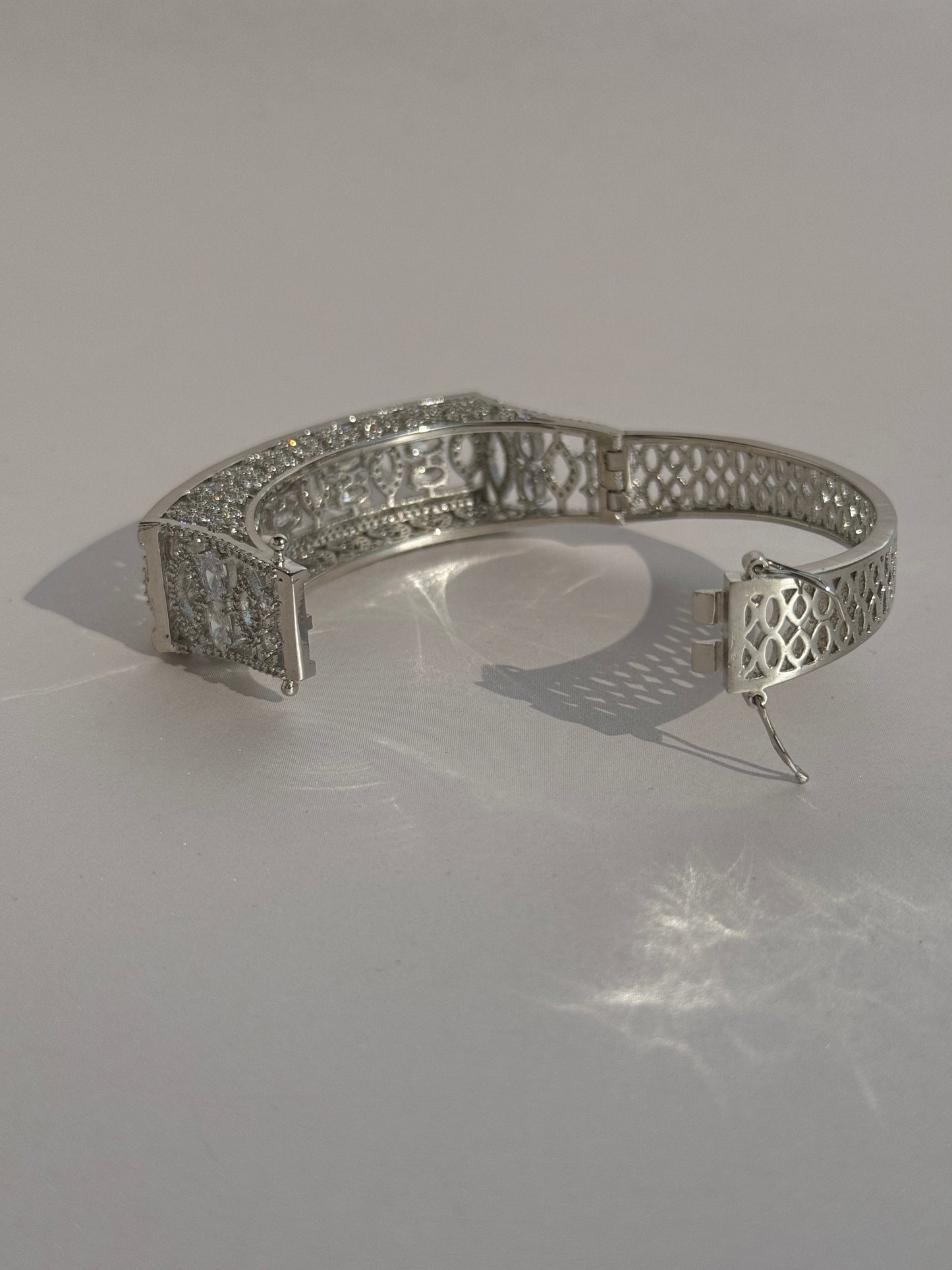 CZ STERLING SILVER BRACELET