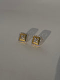 CZ GOLD PLATED STUDS
