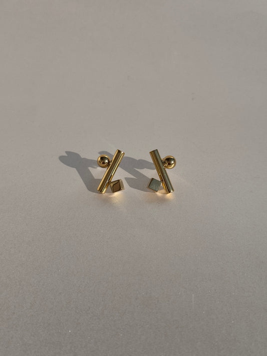 18k GOLD PLATED EARRINGS