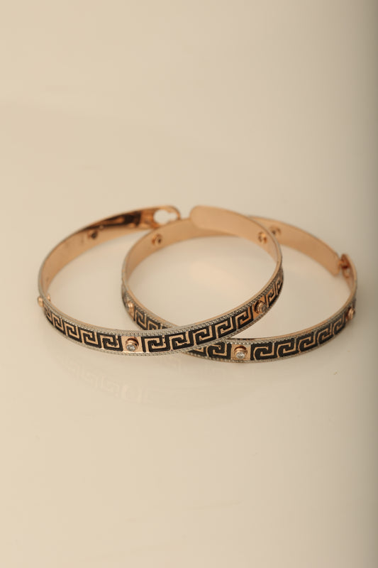 ROSE GOLD PLATED BANGLES