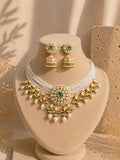 Emerald Pearl Kundan Choker
