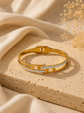 BOLD 18K GOLD PLATED BARCELET
