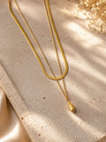 GOLD PLATED 18K ANTI TARNISH CHAIN