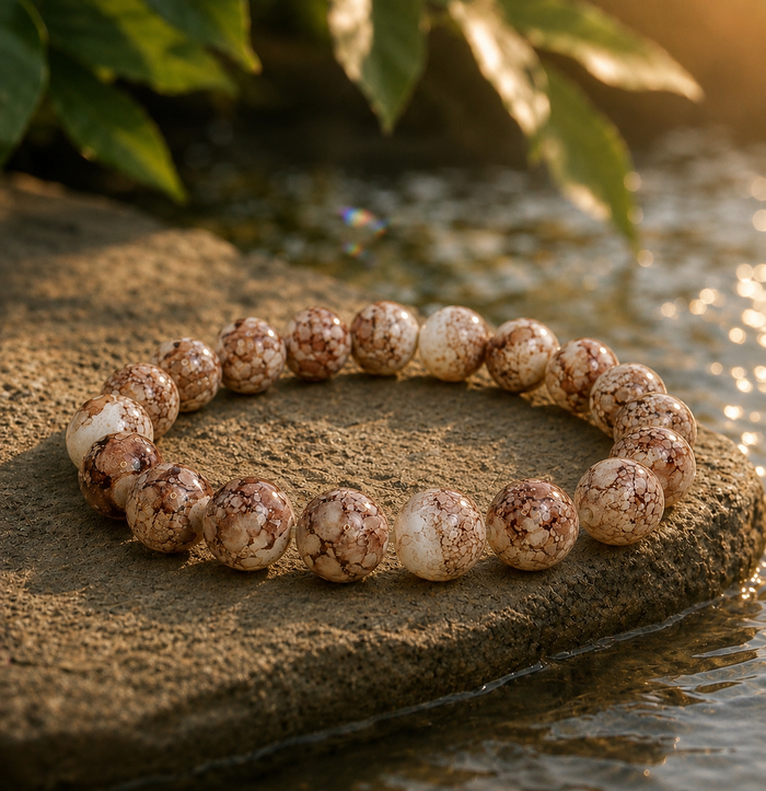 Earth Harmony Natural Stone Bracelet — natural origin