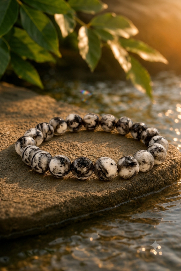 Zebra Jasper Harmony Bracelet — natural origin