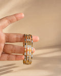 Chuppa Micro Gold Plated Bangles
