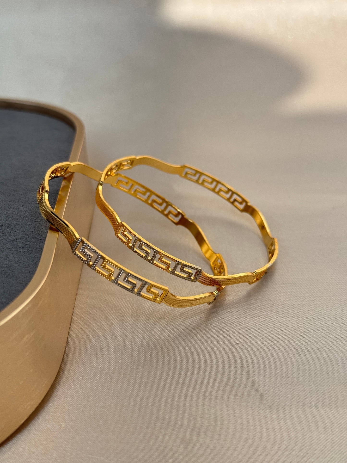 MICRO GOLD PLATED ANTI TARNISH BANGLES