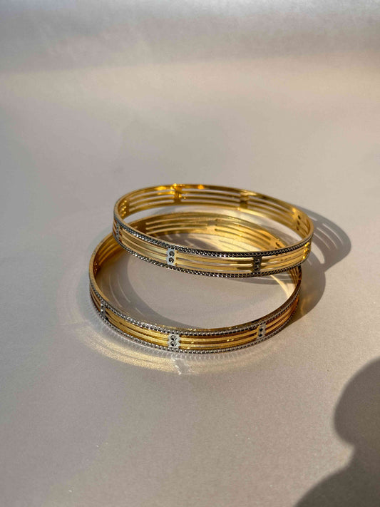MICRO GOLD PLATED ANTI TARNISH BANGLES