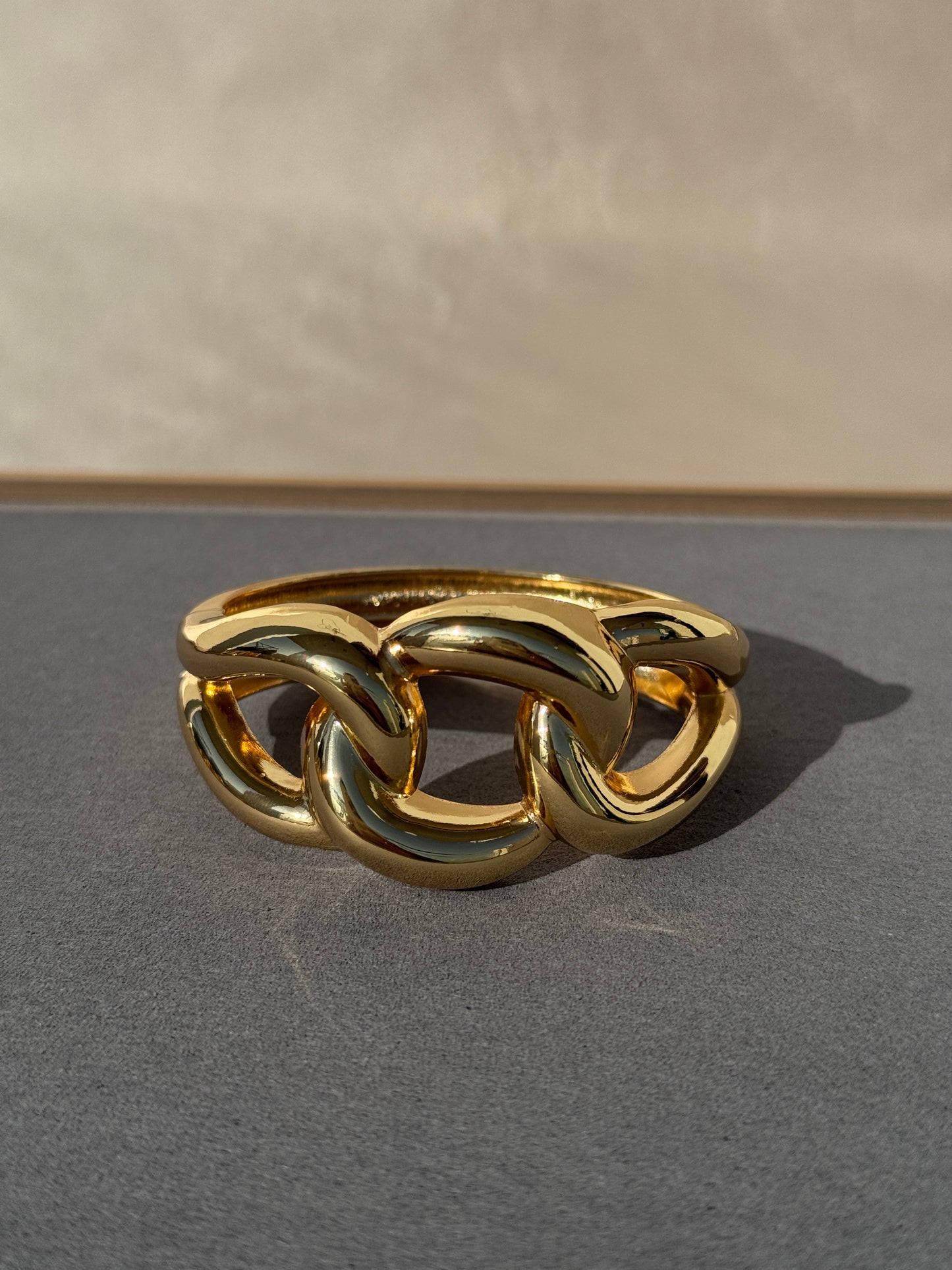 BOLD 18k GOLD PLATED BRACELET