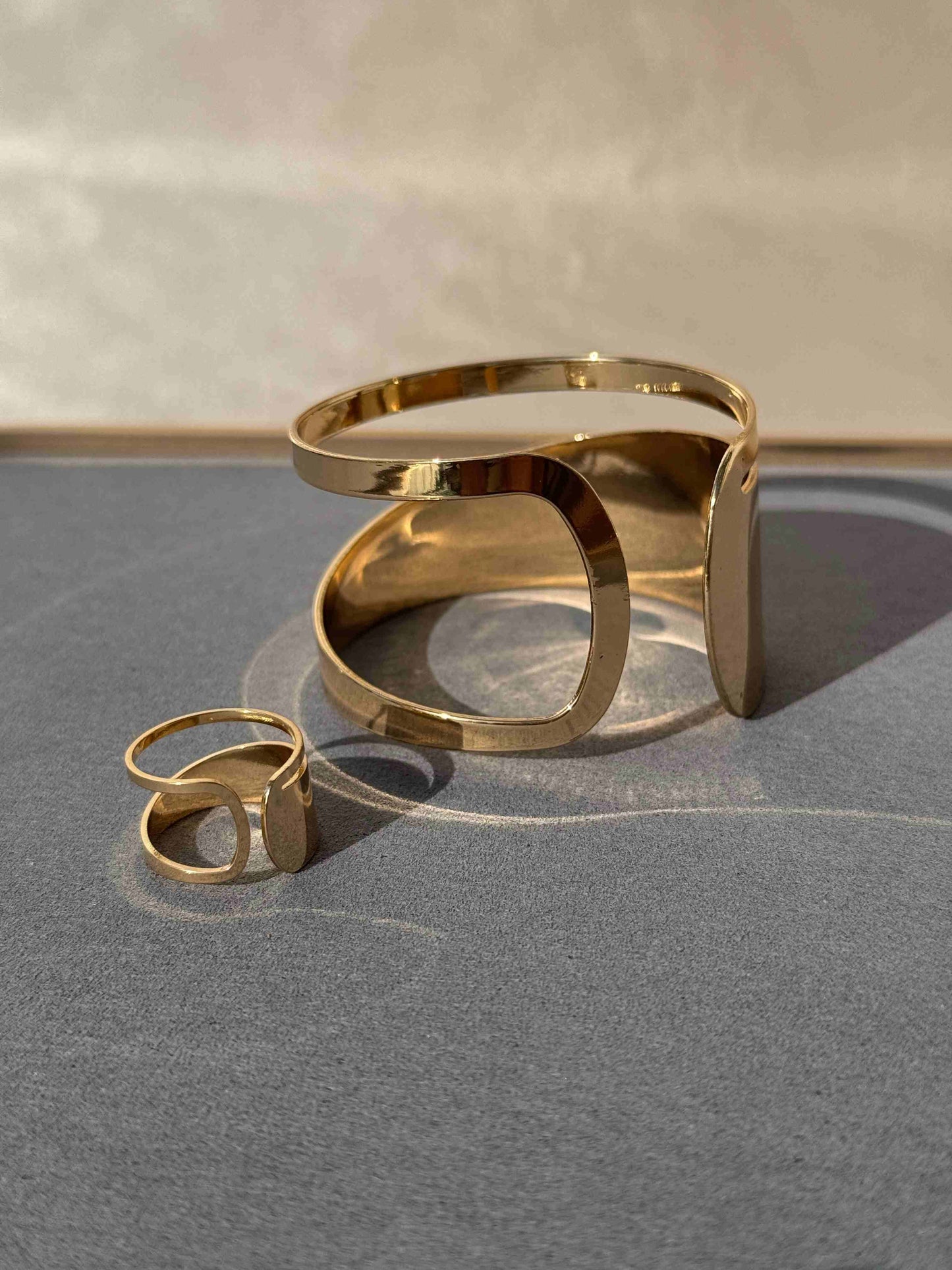 BOLD 18K BRACELET & RING COMBO