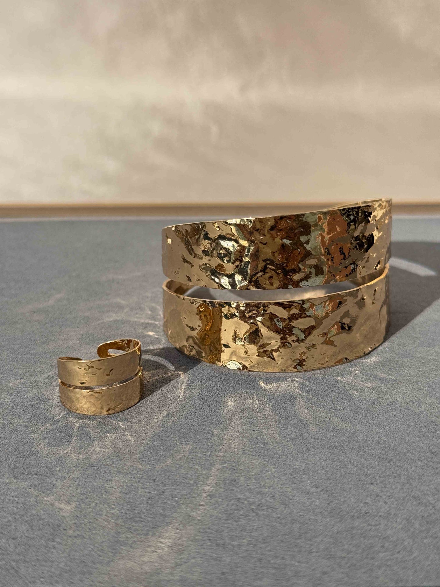 BOLD 18K BRACELET & RING COMBO