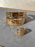 BOLD 18K BRACELET & RING COMBO