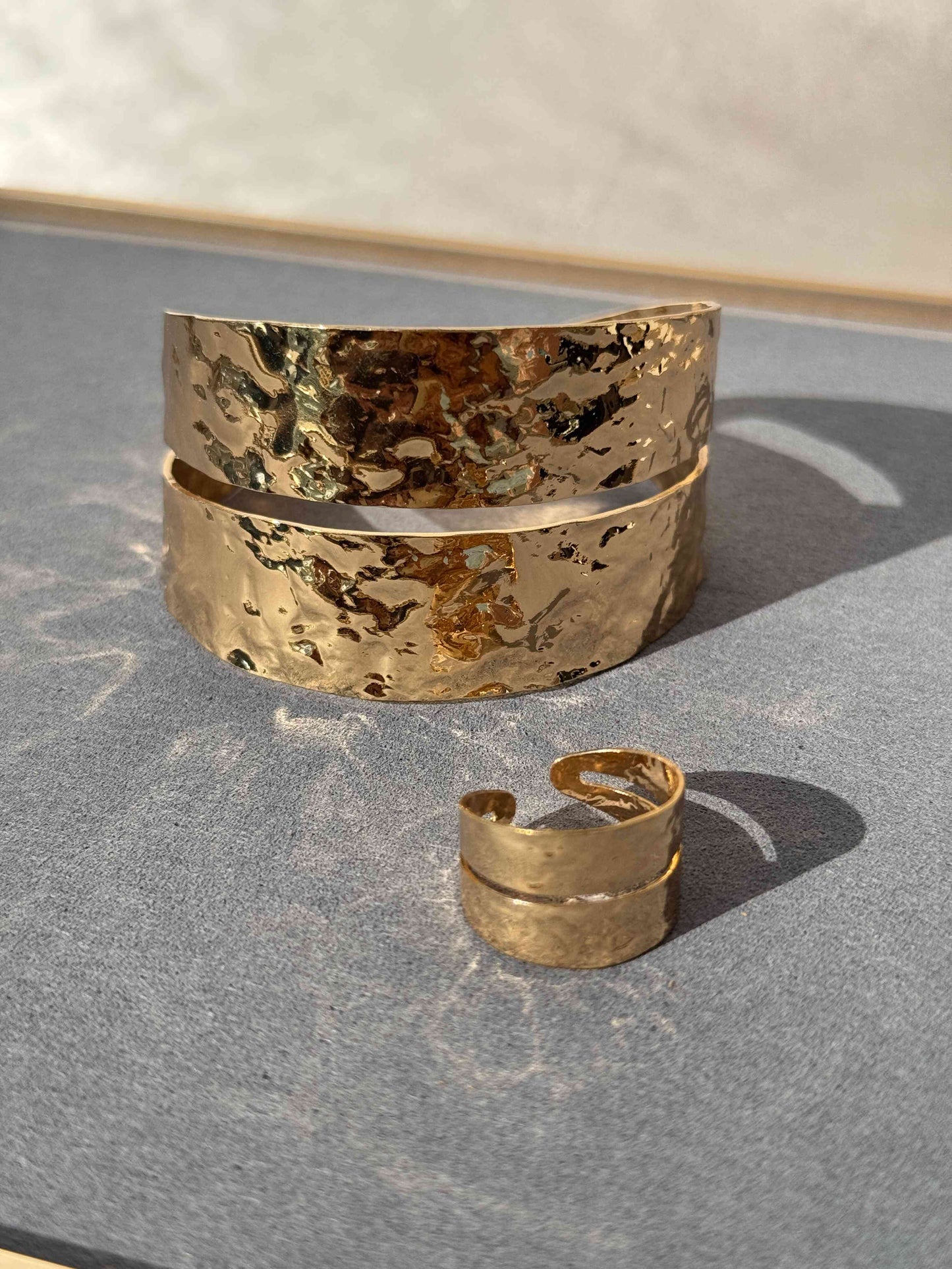 BOLD 18K BRACELET & RING COMBO