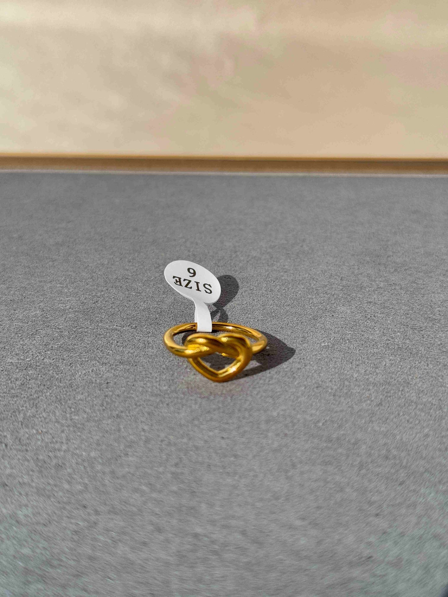 18K GOLD PLATED RING