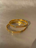 MICRO GOLD PLATED ANTI TARNISH BANGLES