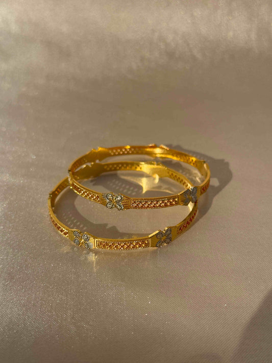 MICRO GOLD PLATED ANTI TARNISH BANGLES