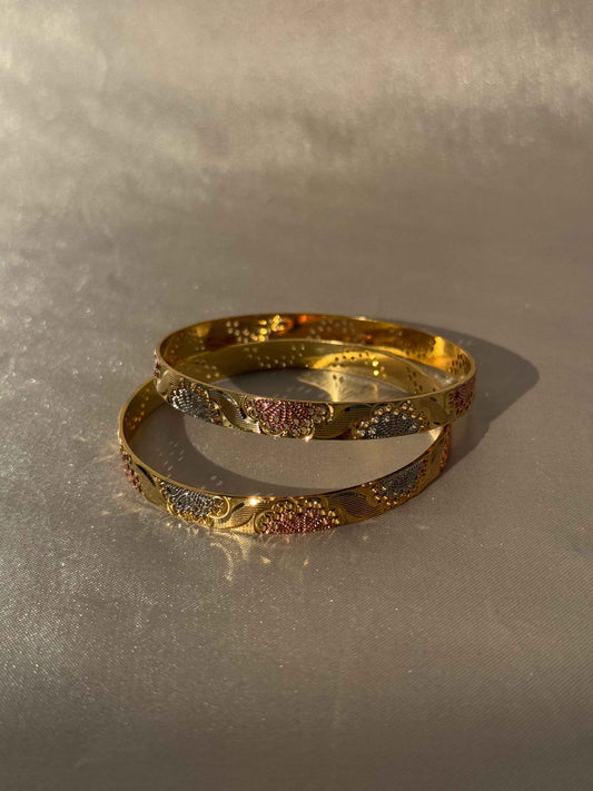 MICRO GOLD PLATED ANTI TARNISH BANGLES
