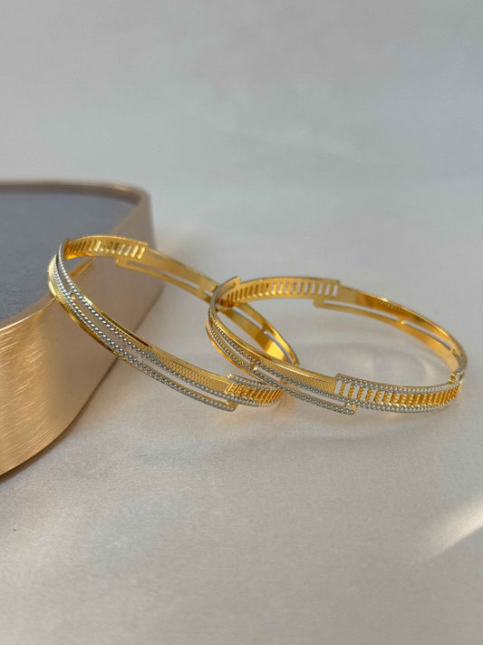 MICRO GOLD PLATED ANTI TARNISH BANGLES