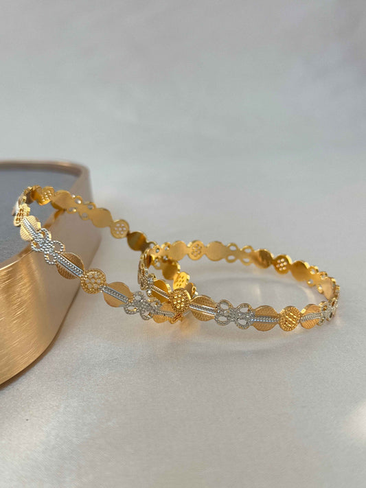 MICRO GOLD PLATED ANTI TARNISH BANGLES