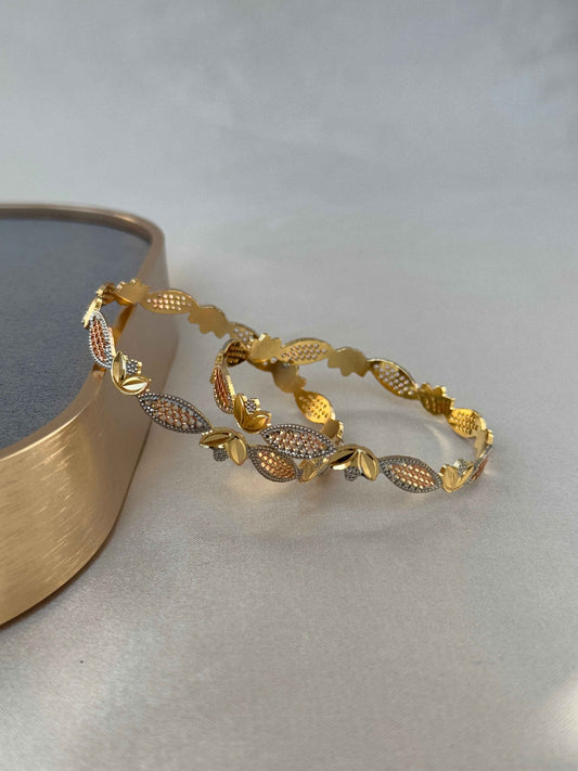 MICRO GOLD PLATED ANTI TARNISH BANGLES