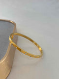 SLEEK 18k GOLD PLATED BRACELET