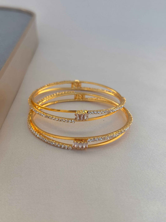 MICRO GOLD PLATED ANTI TARNISH BANGLES