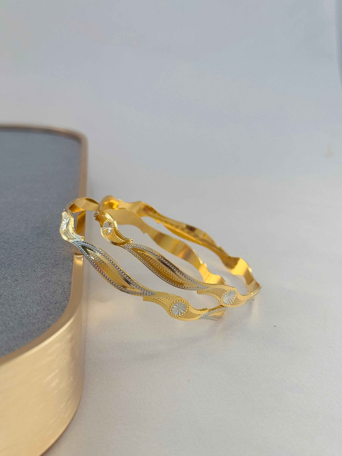 MICRO GOLD PLATED ANTI TARNISH BANGLES