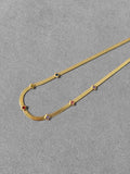 GOLD PLATED 18K ANTI TARNISH CHAIN