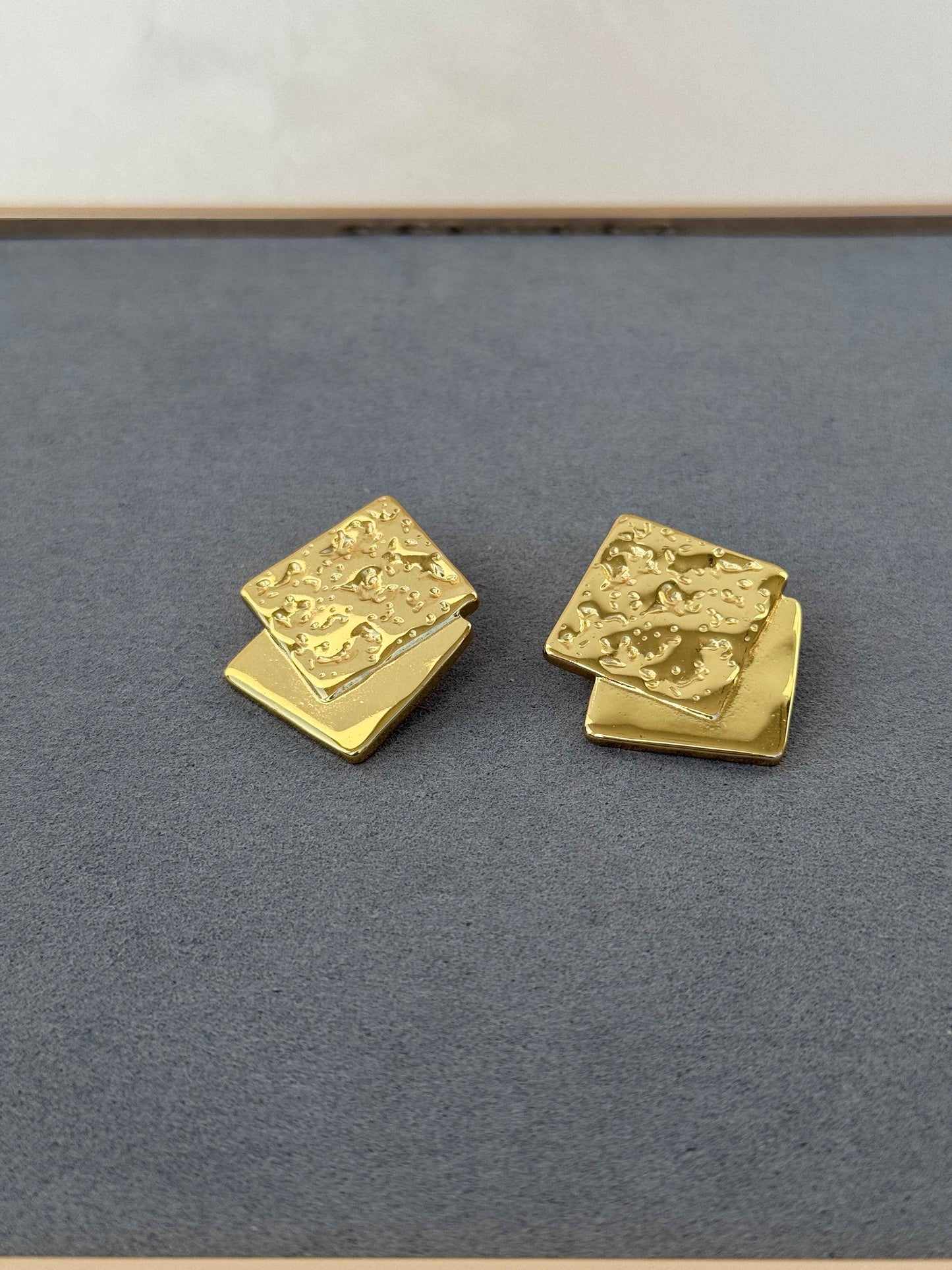 18K GOLD PLATED ANTI TARNISH EARRINGS