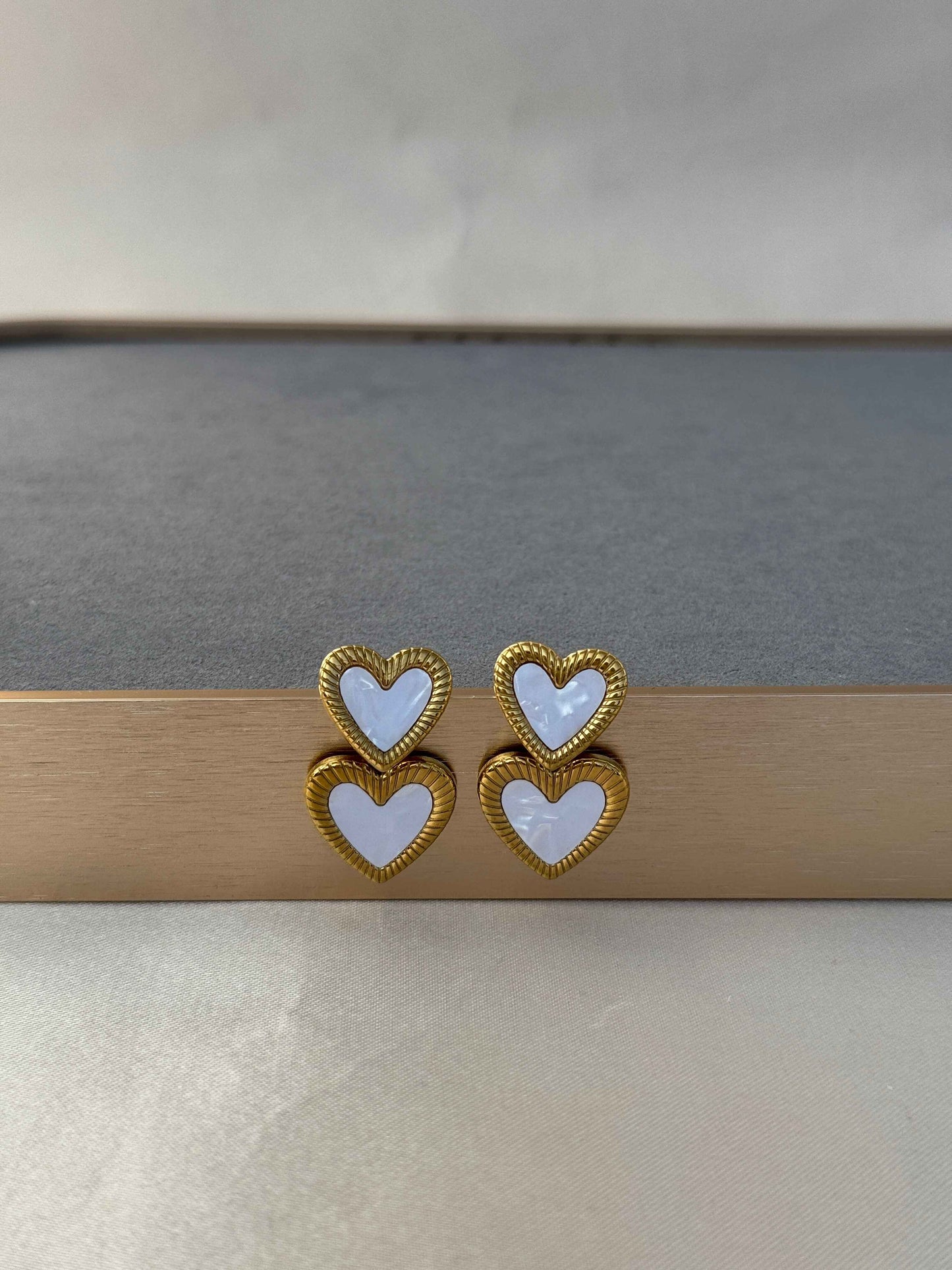 18K GOLD PLATED ANTI TARNISH EARRINGS