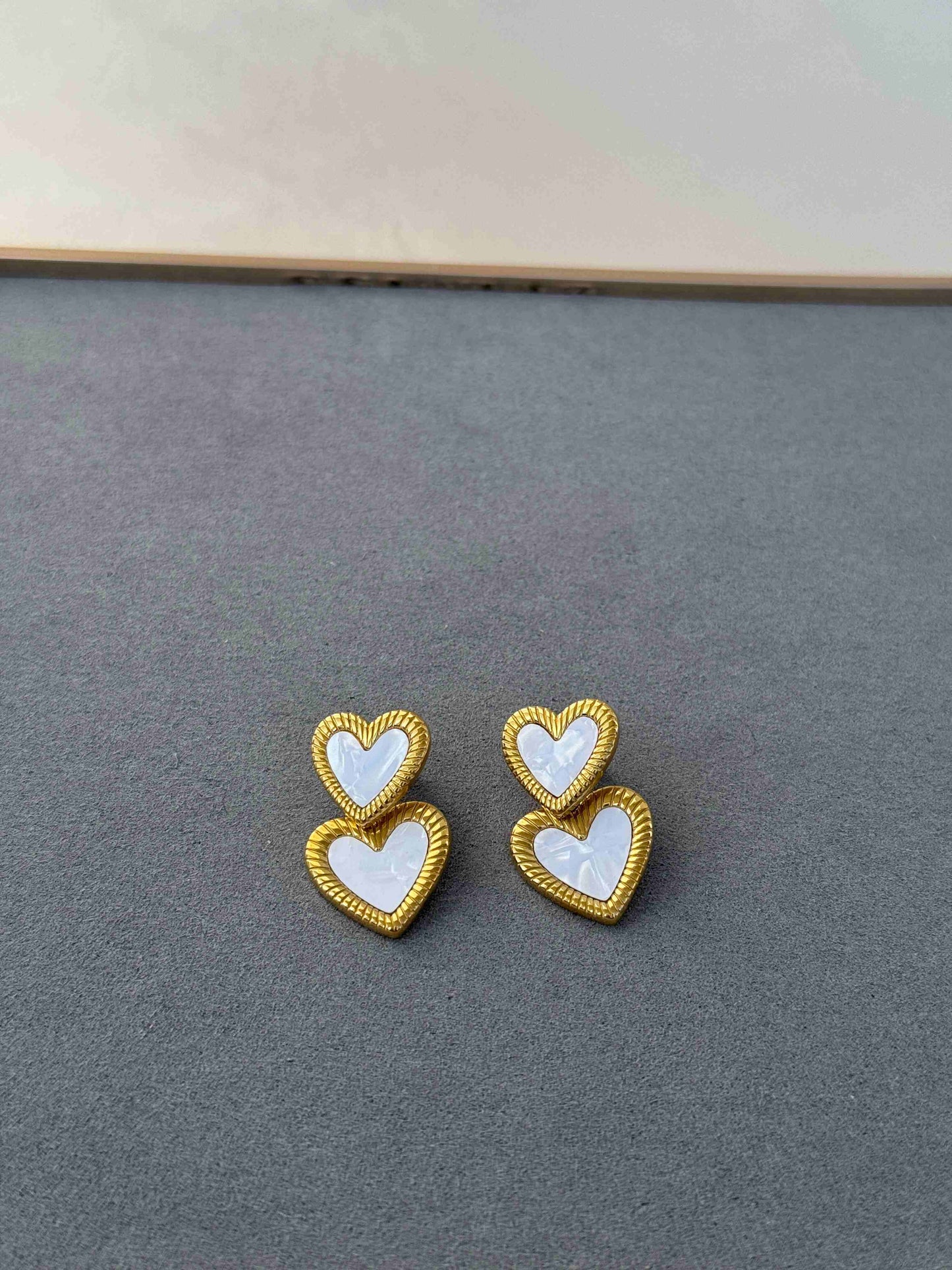 18K GOLD PLATED ANTI TARNISH EARRINGS