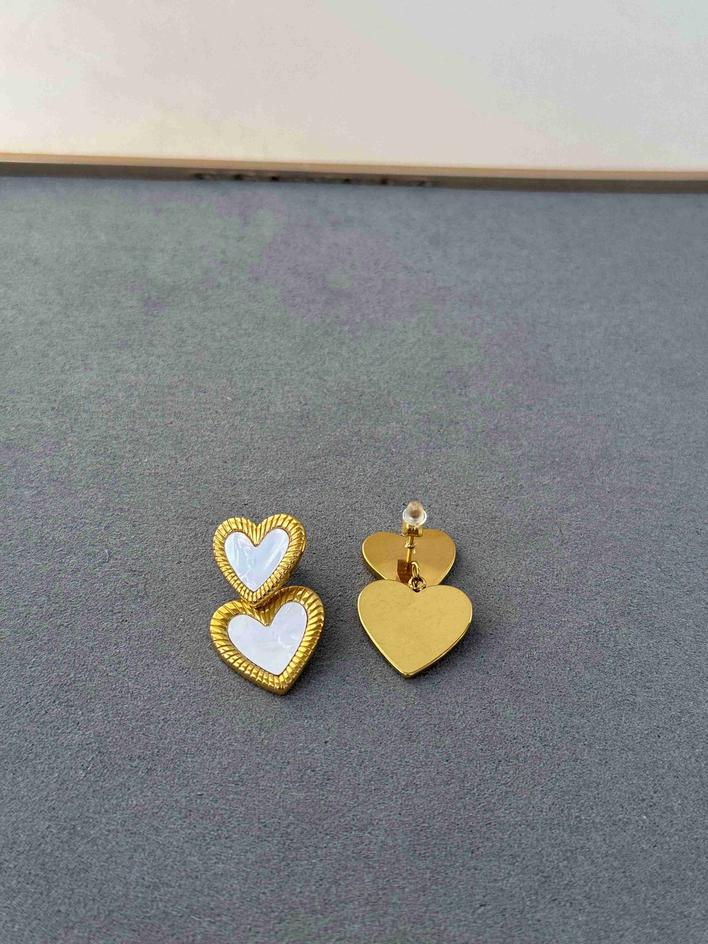 18K GOLD PLATED ANTI TARNISH EARRINGS