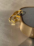 LUXURY 18k GOLD PLATED ANTI-TARNISH DIAMOND BARCELET