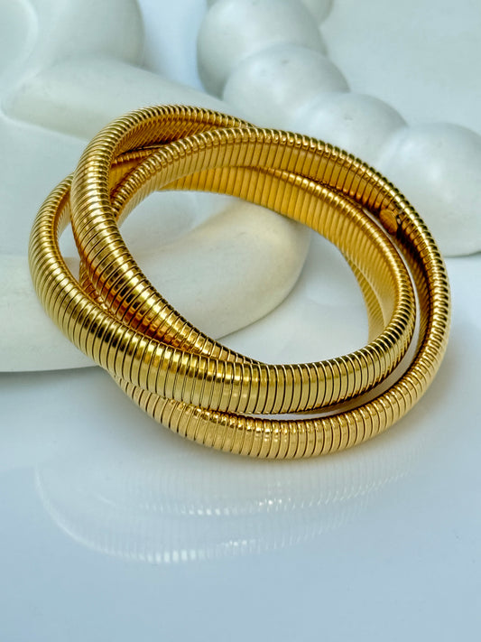 18K GOLD PLATED ANTI TARNISH BRACELET