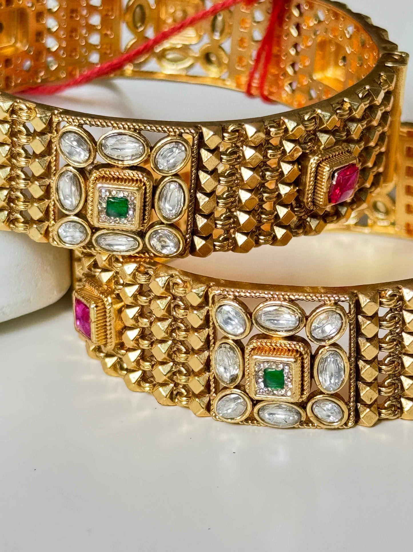 ANTIQUE KUNDAN KADAS