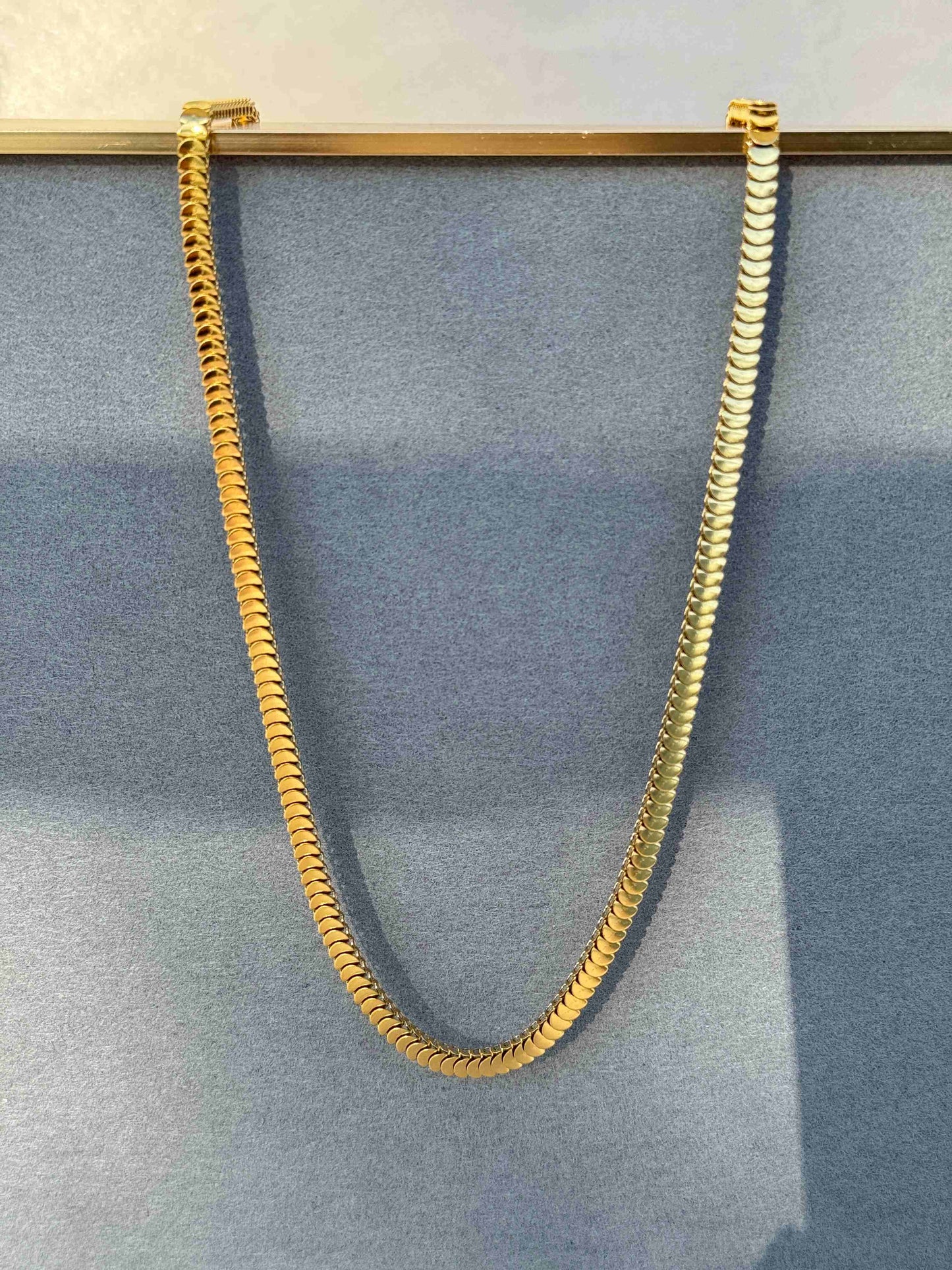 MEN’S 18k GOLD PLATED CHAIN - 5MM