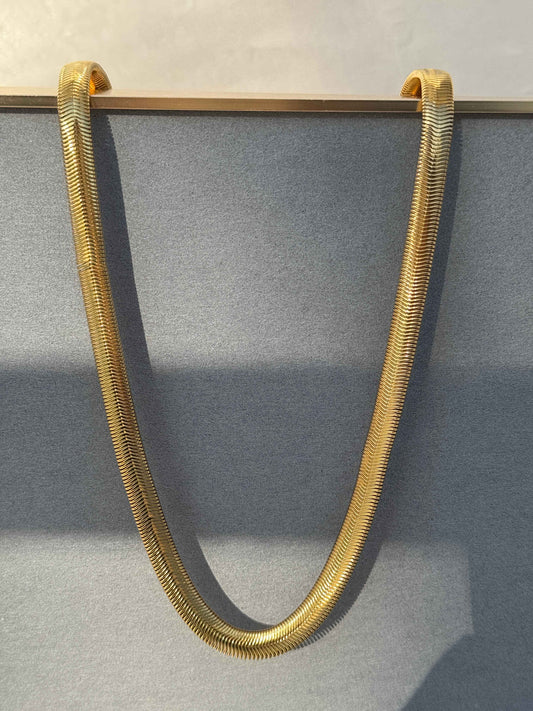 CUBANS 18k GOLD PLATED CHAIN