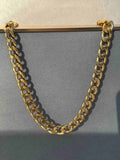CUBANS MICRO GOLD PLATED CHAINS - 12.5 MM