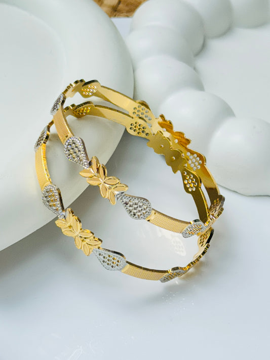 MICRO GOLD PLATED ANTI TARNISH BANGLES