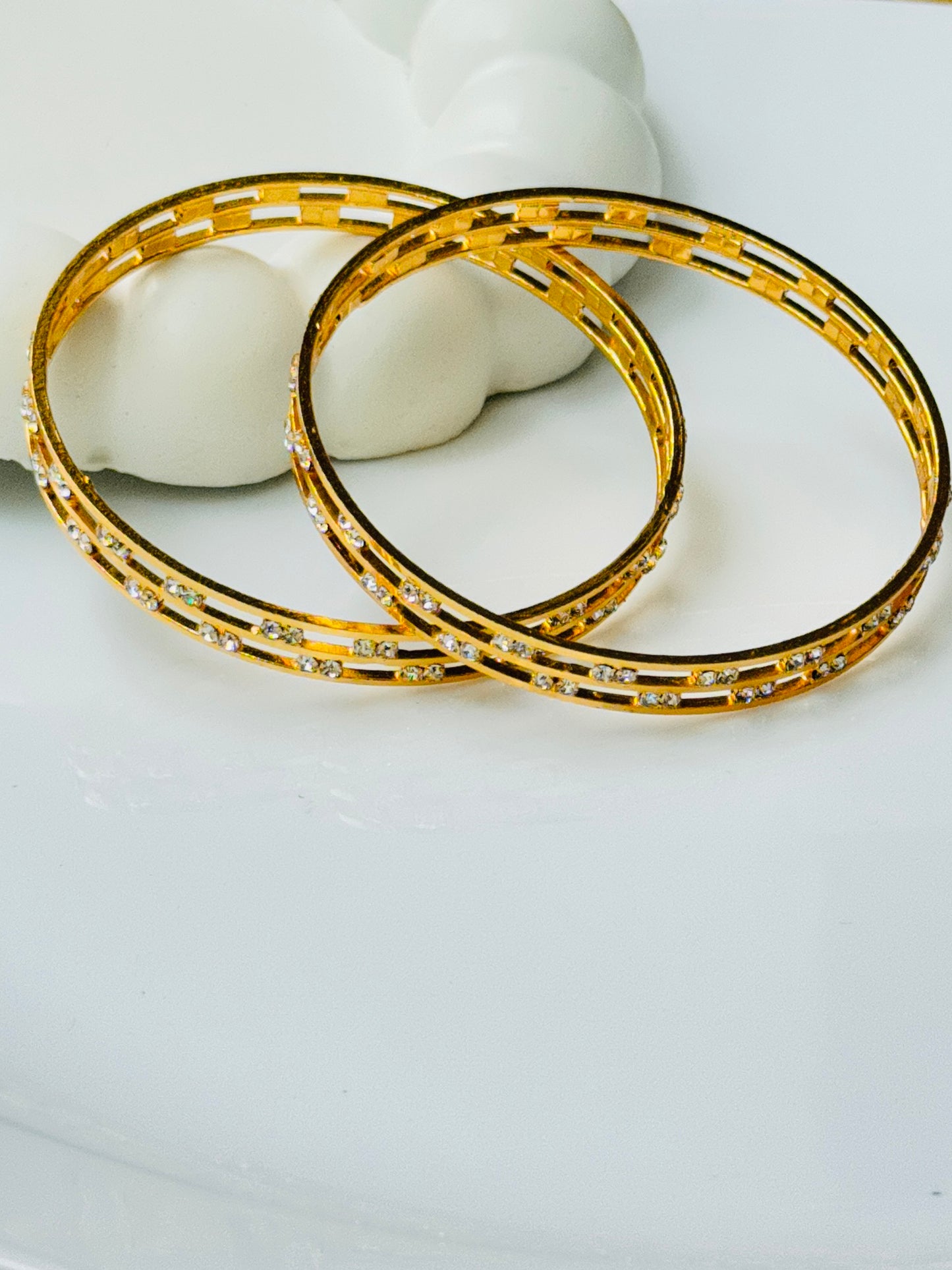 MICRO GOLD PLATED ANTI TARNISH BANGLES