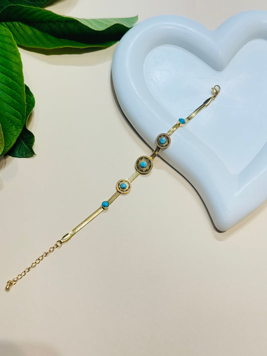18K GOLD PLATED ANTI TARNISH BRACELET