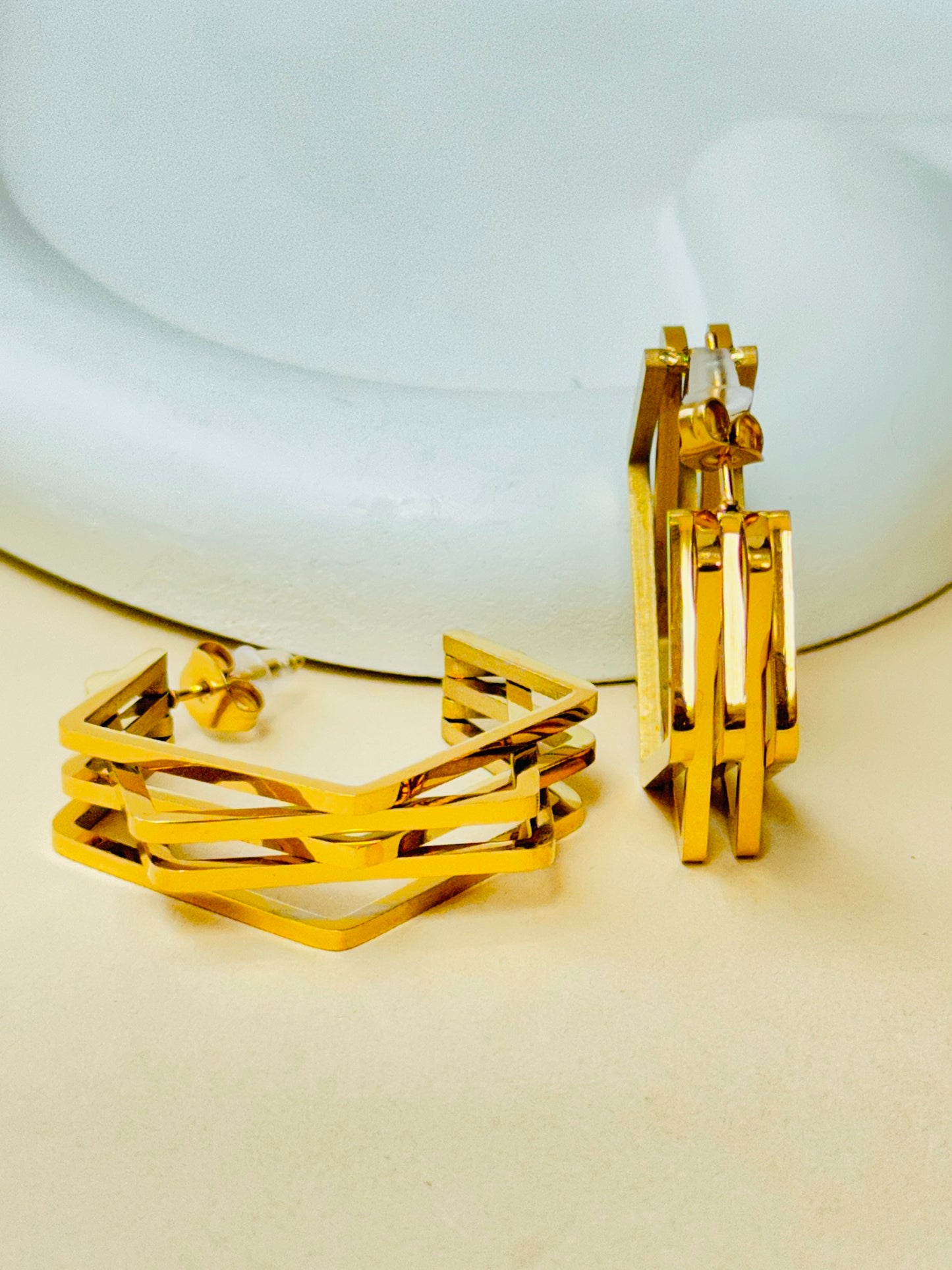 18K GOLD PLATED EARRINGS