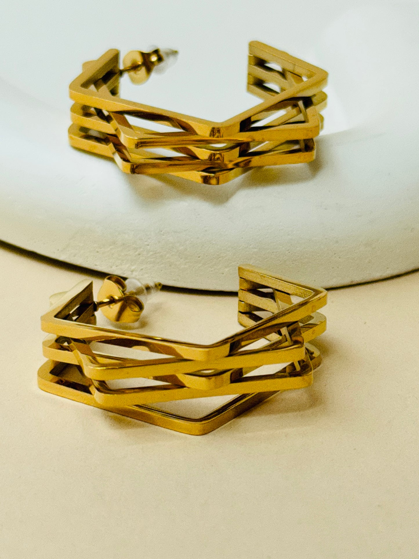 18K GOLD PLATED EARRINGS