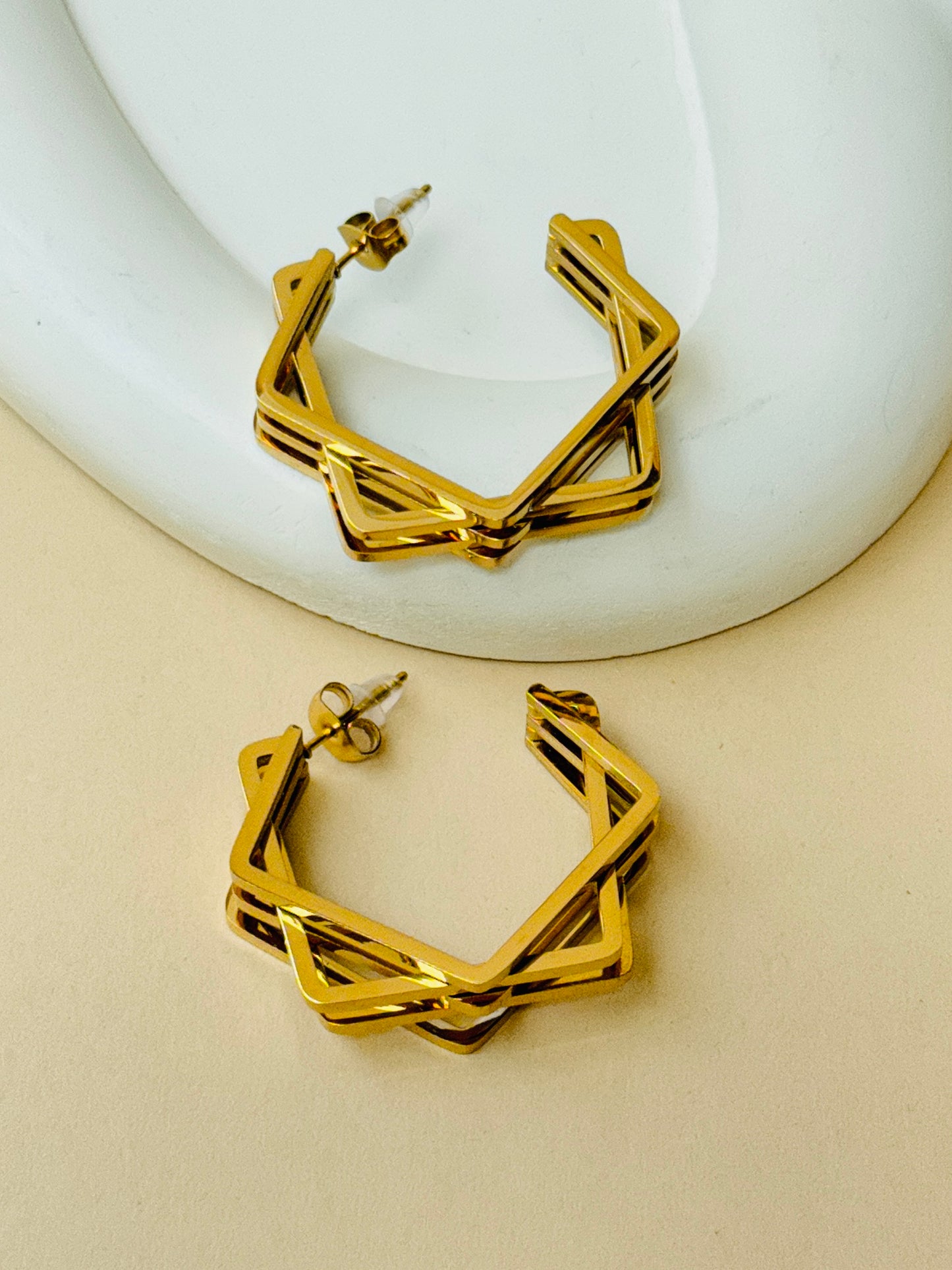 18K GOLD PLATED EARRINGS