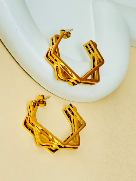 18K GOLD PLATED EARRINGS