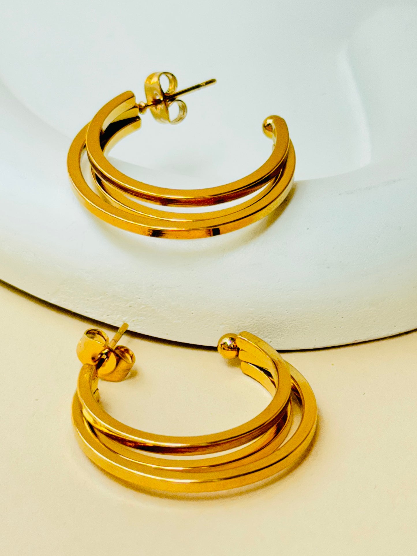 18K GOLD PLATED EARRINGS
