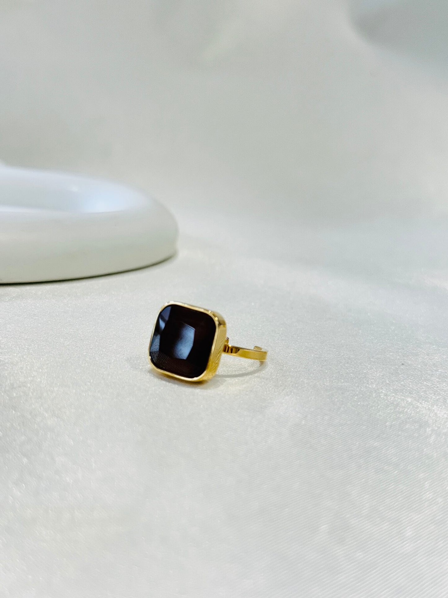 18K GOLD PLATED ANTI TARNISH ADJUSTABLE RING